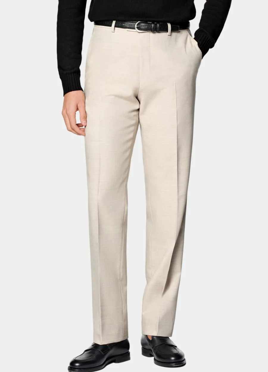 Suitsupply Pantalon Straight Leg sable Sand New