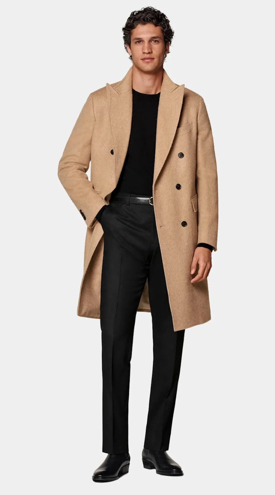 Suitsupply Pardessus ceinturé marron moyen Cheap