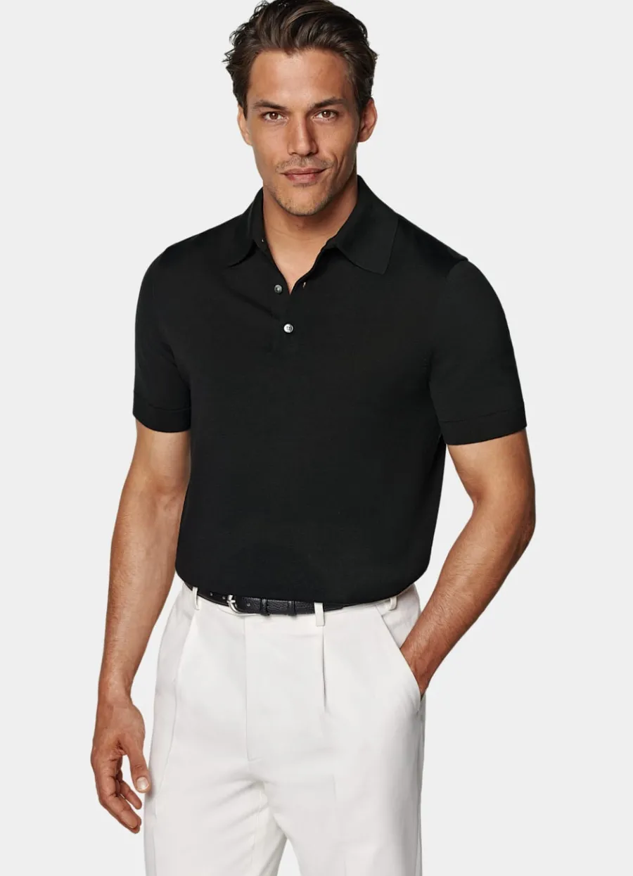 Suitsupply Polo noir Black Sale