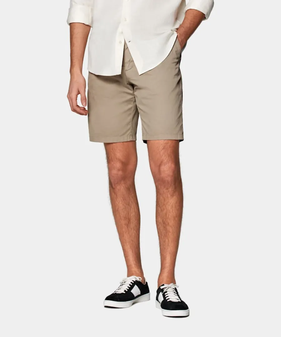 Suitsupply Short Slim Leg Taupe Best Sale