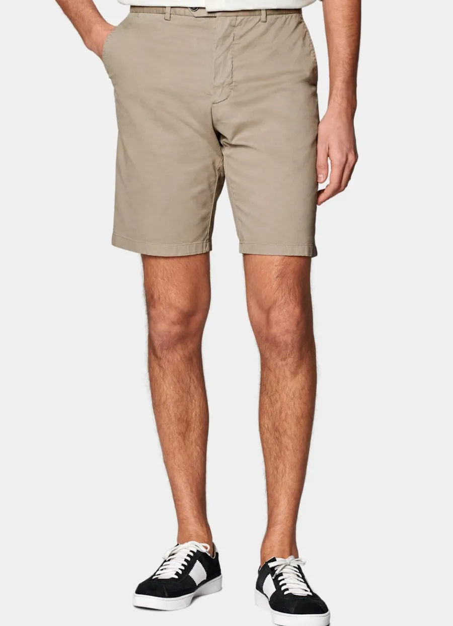 Suitsupply Short Slim Leg Taupe Best Sale