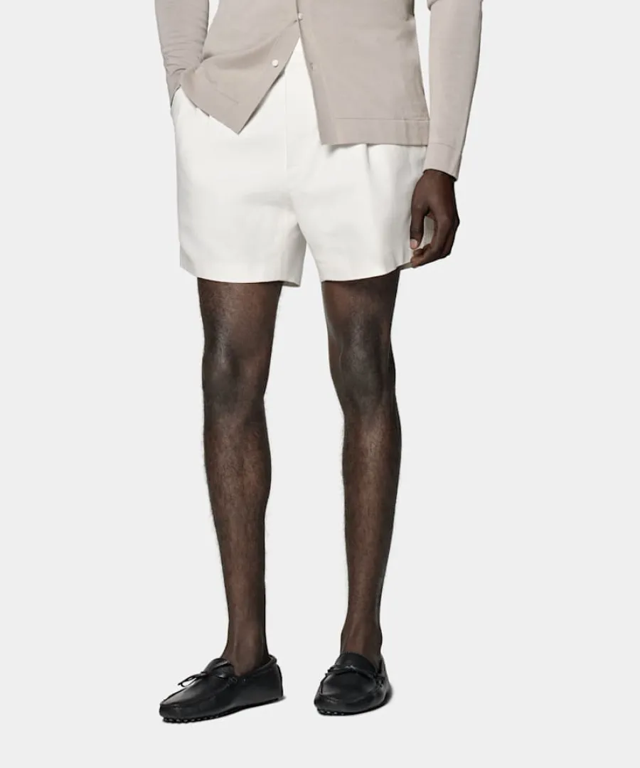 Suitsupply Short Straight Leg blanc cassé Best