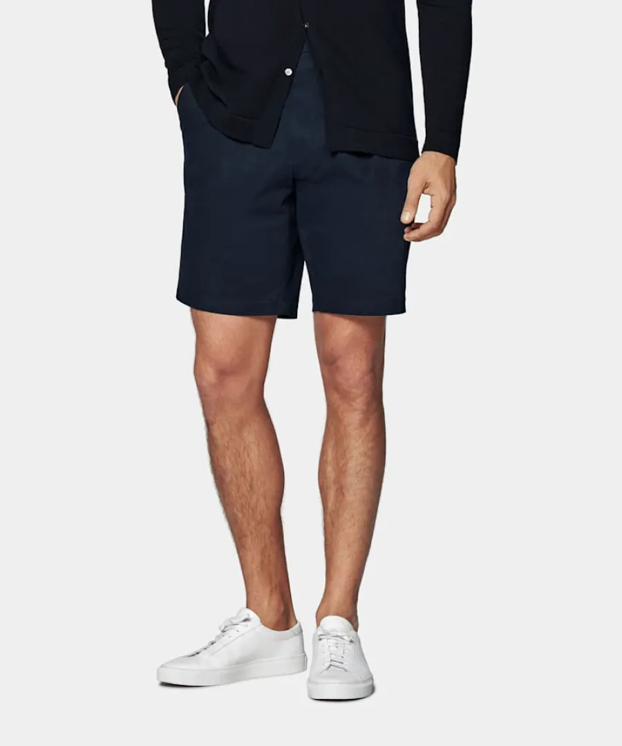 Suitsupply Short Straight Leg bleu marine Navy Shop