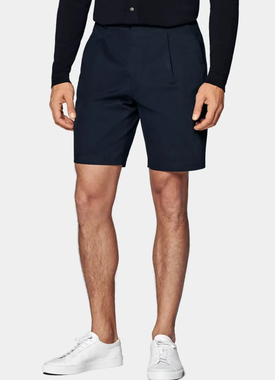 Suitsupply Short Straight Leg bleu marine Navy Shop