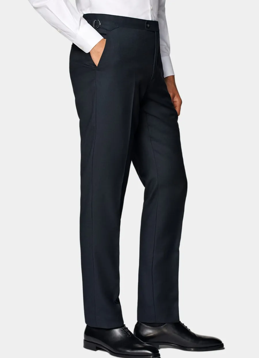 Suitsupply Veste de costume Havana coupe Tailored bleu marine œil-de-perdrix Navy Cheap