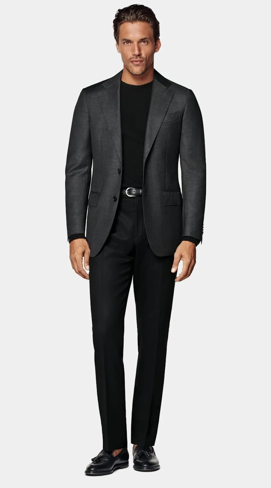 Suitsupply Veste de costume Havana coupe Tailored gris foncé Dark Grey Best Sale