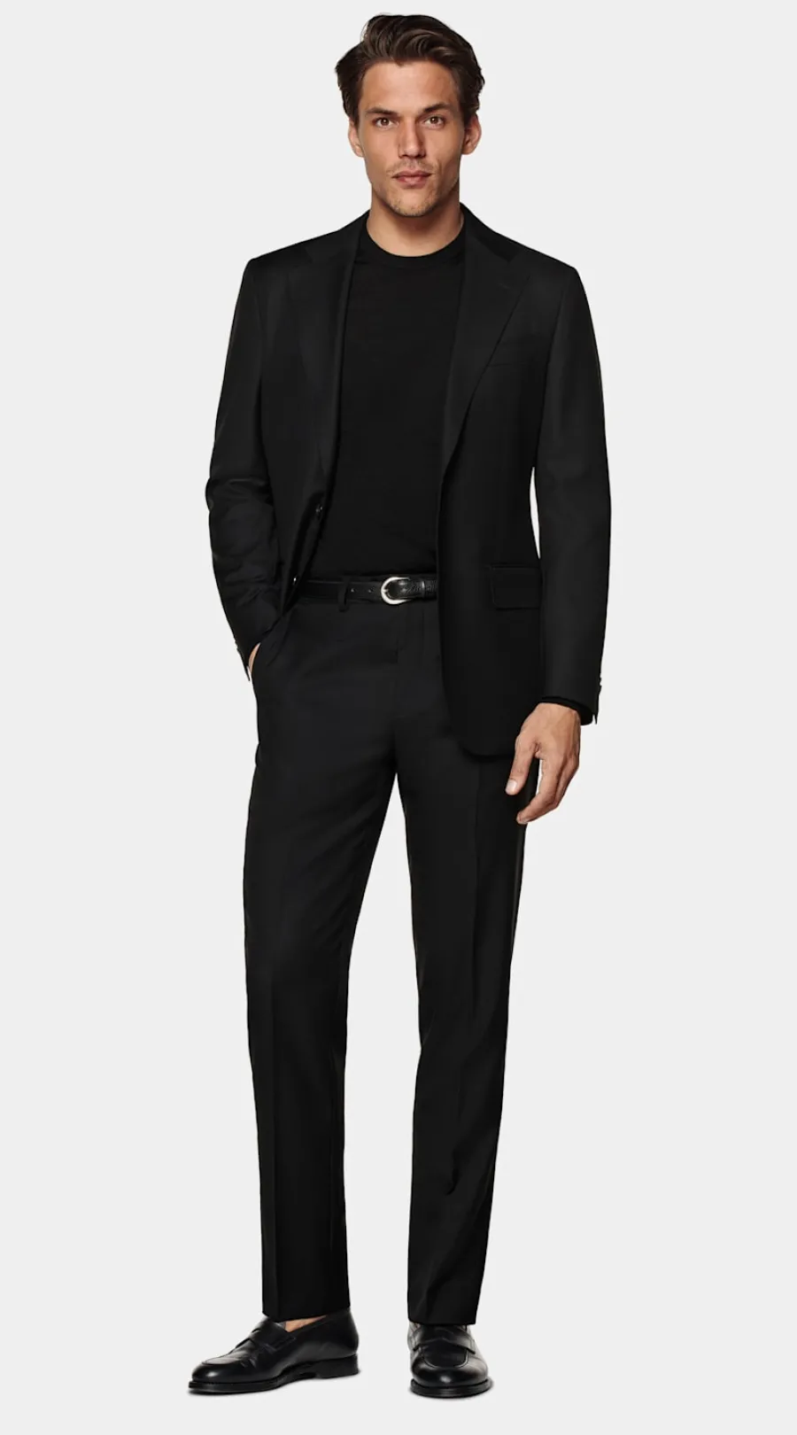 Suitsupply Veste de costume Havana coupe Tailored noire Black Online