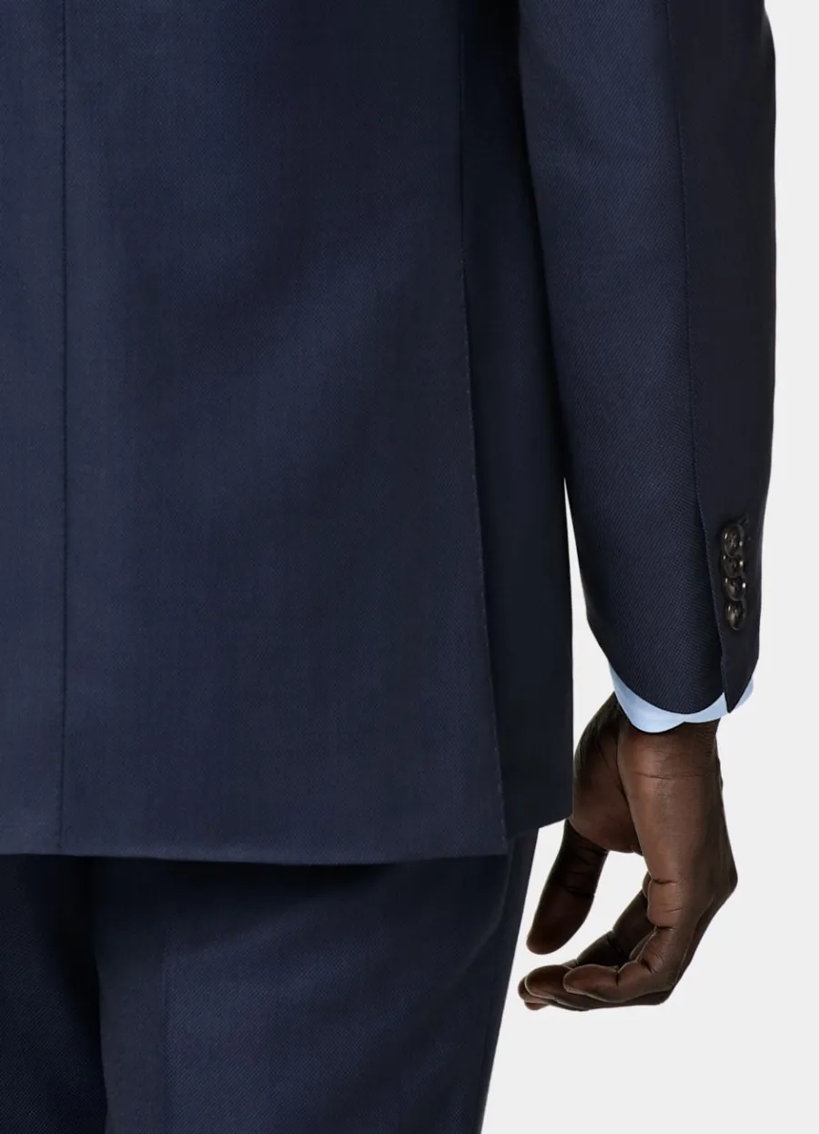 Suitsupply Veste de costume Sienna coupe Tailored bleu marine œil-de-perdrix Store