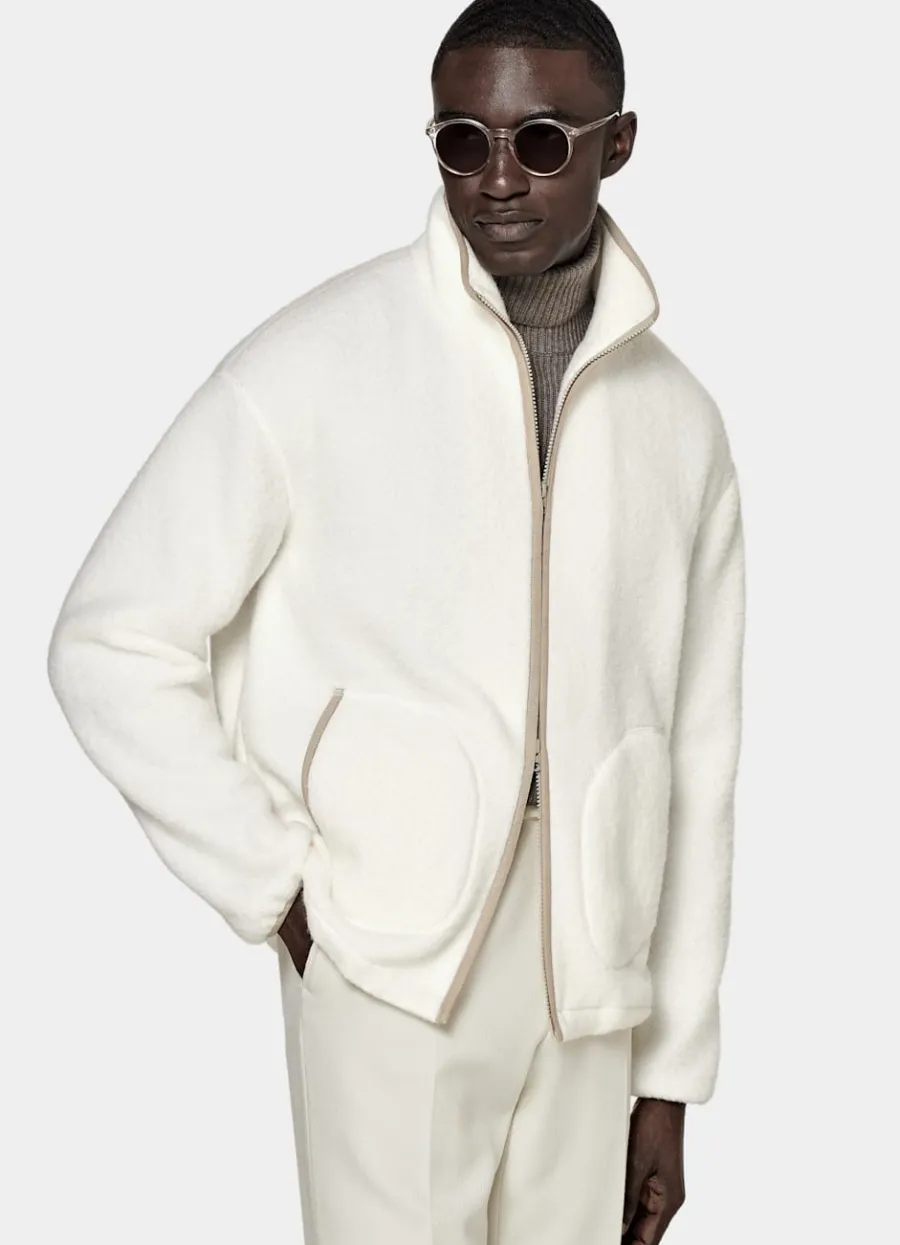 Suitsupply Veste de randonnée blanc cassé Cheap