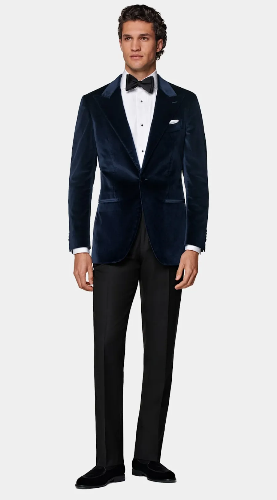 Suitsupply Veste de smoking bleu marine Havana coupe Tailored Navy Cheap