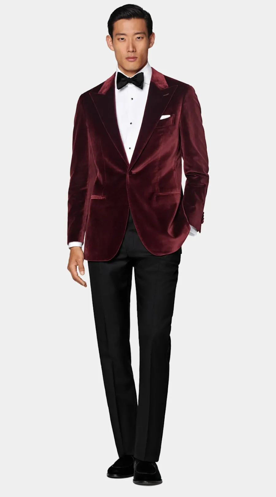 Suitsupply Veste de smoking Havana coupe Tailored bordeaux Burgundy Store