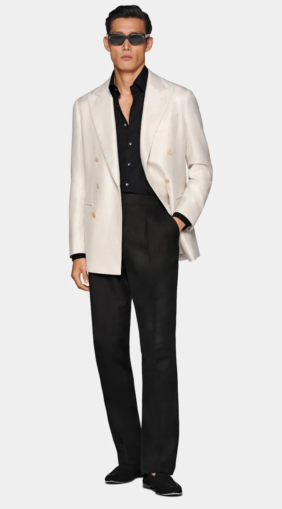 Suitsupply Veste de smoking Havana coupe Tailored sable Shop