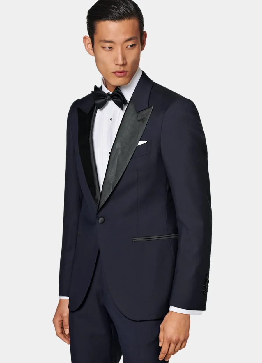 Suitsupply Veste de smoking Lazio coupe Tailored bleu marine Navy Store